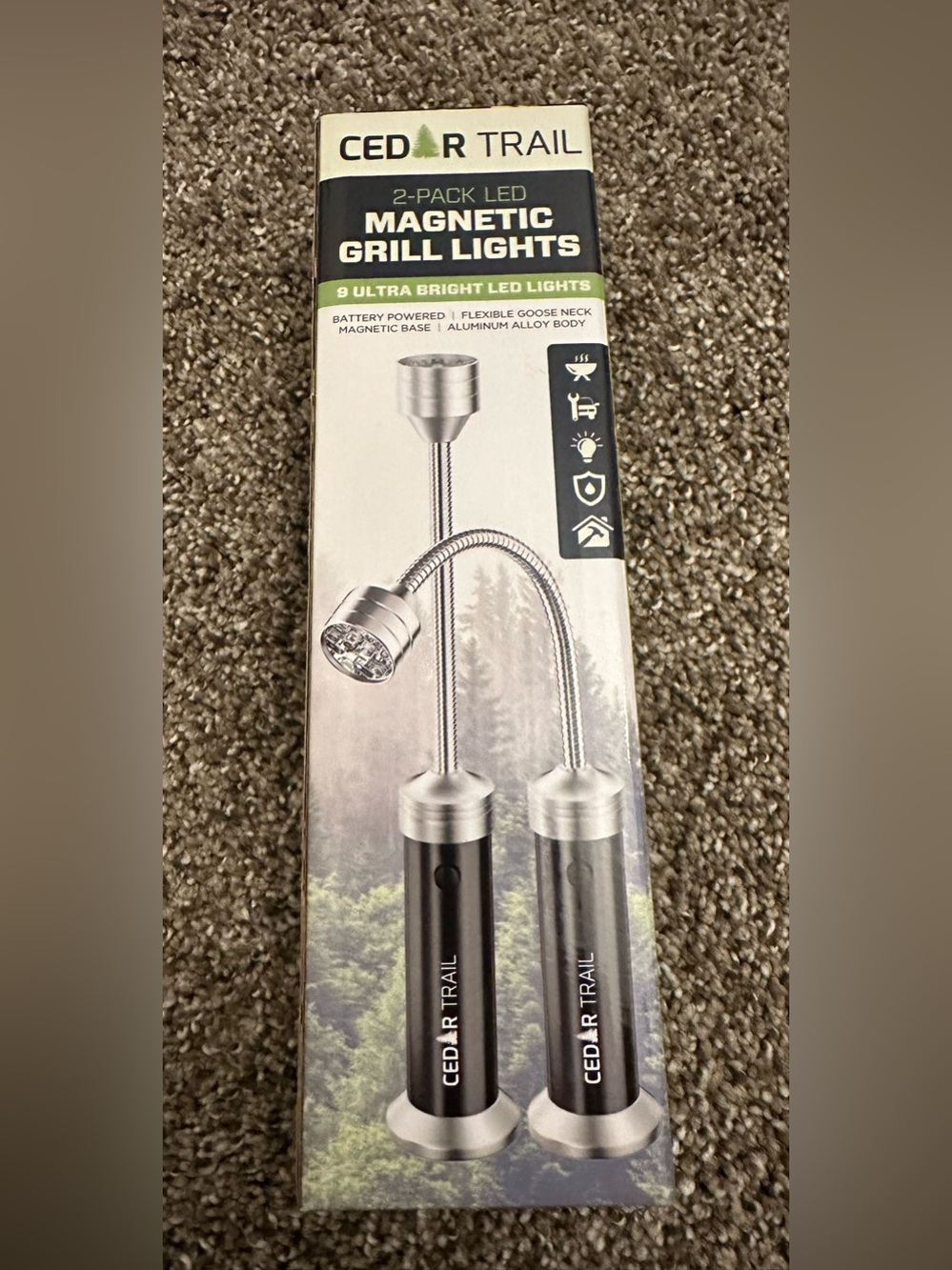 Magnetic LED Grill Lights 2 Pack
New